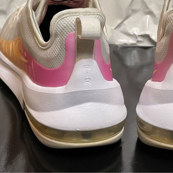 Nike Air Max Axis White / Pink Women's Running Shoes Size 8.5M - Picture 8 of 16